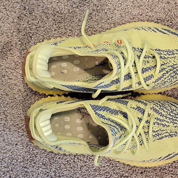 Yeezy Mens 350 Semi Frozen Yellow - Picture 3 of 5